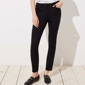 Loft | Curvy Skinny Pants | Black | Size 4 / 27
